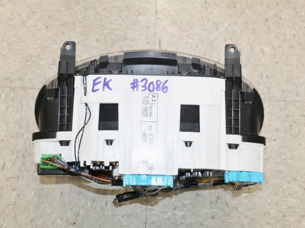  JDM 1996-2000 HONDA CIVIC A/T GAUGE CLUSTER OEM KM/H: Image 4