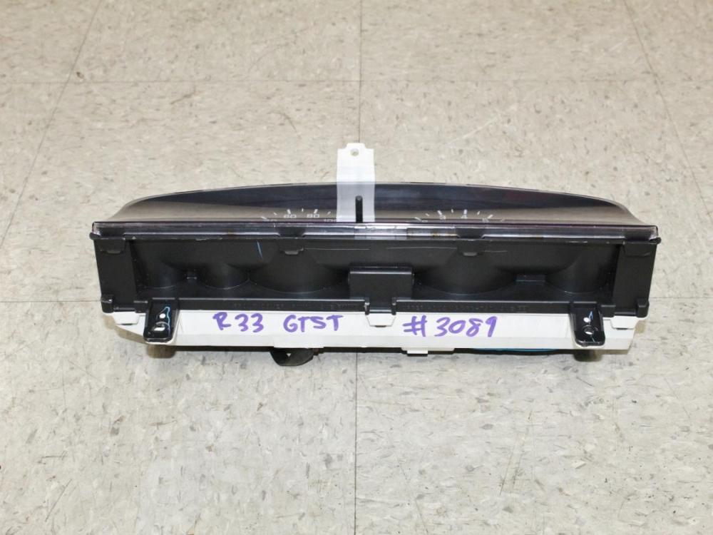 JDM 1993-1997 NISSAN SKYLINE GTS-T R33 GAUGE CLUSTER OEM KM/H: Image 6