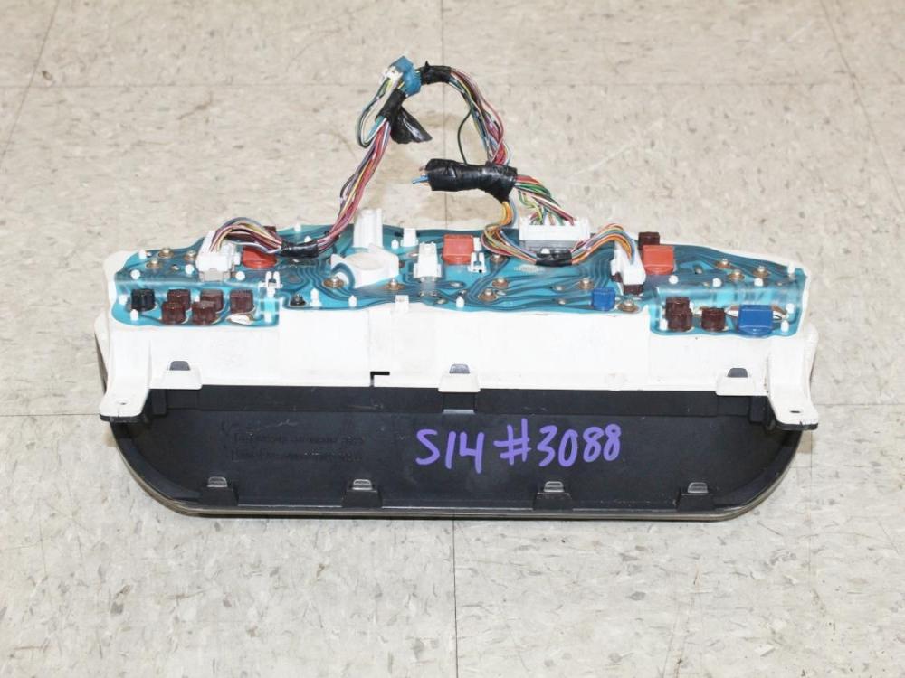 JDM 1995-1998 NISSAN S14 240SX GAUGE CLUSTER OEM KM/H: Image 6