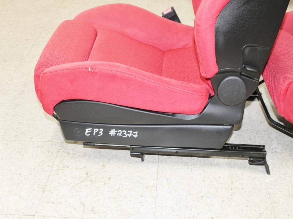 JDM 2002-2005 HONDA CIVIC TYPE R EP3 OEM FRONT RECARO SEATS PAIR LH RH: Image 30