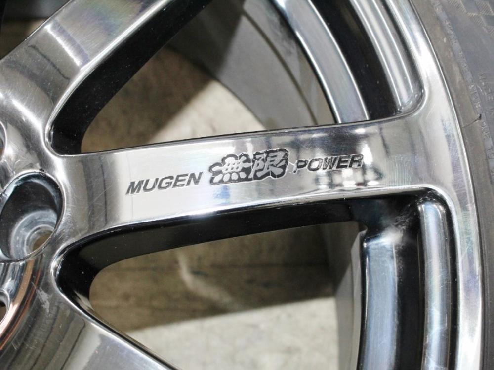 RARE Honda Mugen OEM 5x120 18x8 +50 Wheels with Tires: Image 9
