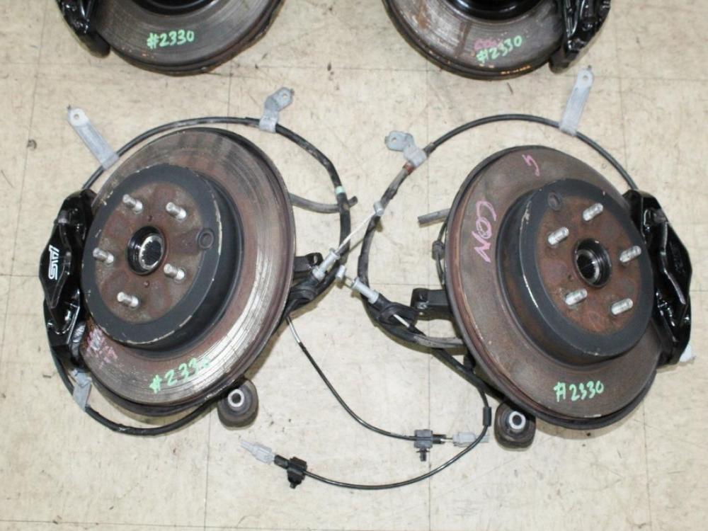 2008-2017 Subaru WRX STI Brembo Brakes Front & Rear Set OEM: Image 4
