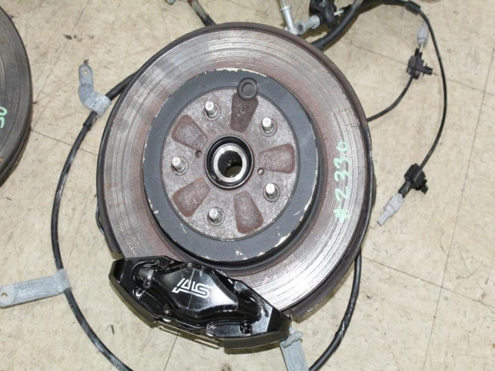 2008-2017 Subaru WRX STI Brembo Brakes Front & Rear Set OEM: Image 10