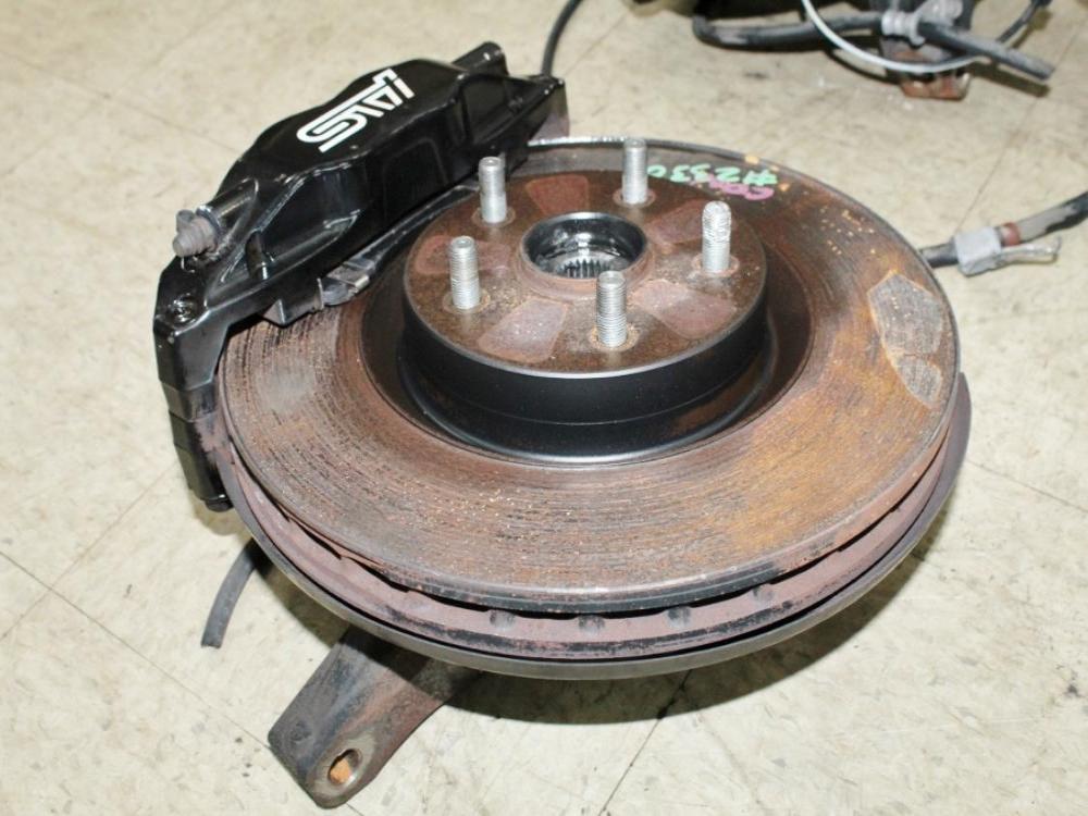 2008-2017 Subaru WRX STI Brembo Brakes Front & Rear Set OEM: Image 16
