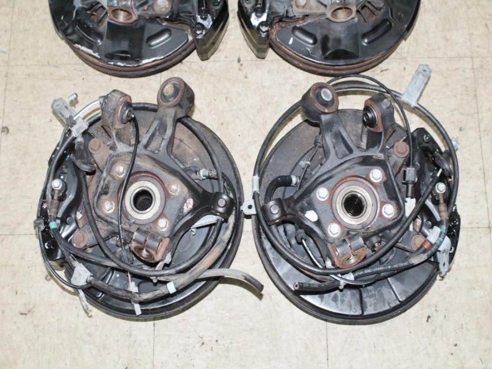 2008-2017 Subaru WRX STI Brembo Brakes Front & Rear Set OEM: Image 6