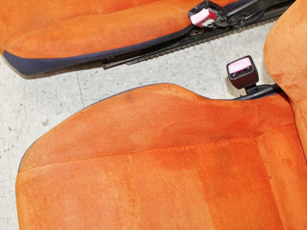 JDM Nissan Silvia S15 B Option Orange Seats - Rare Authentic Pair | MD JDM Motors: Image 13