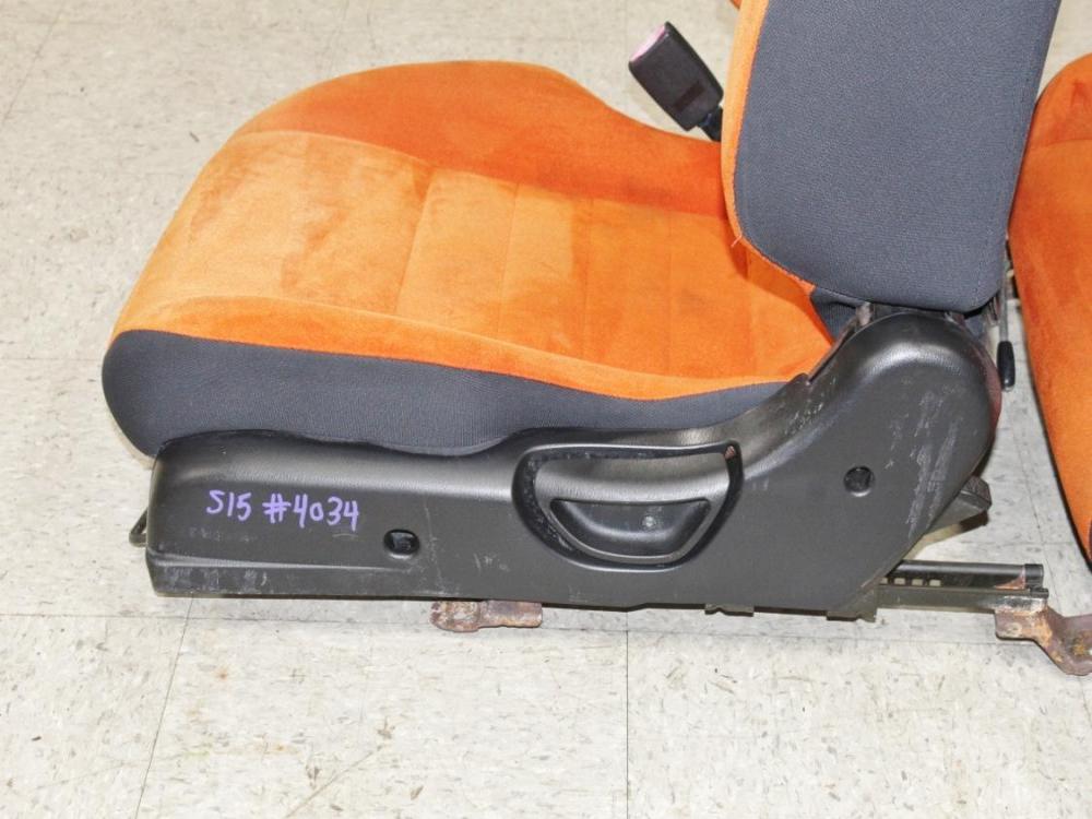 JDM Nissan Silvia S15 B Option Orange Seats - Rare Authentic Pair | MD JDM Motors: Image 33