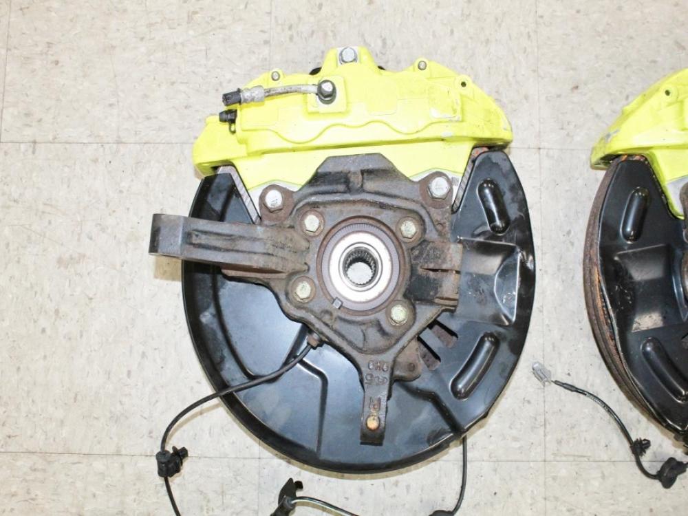 18-21 Subaru WRX STi OEM Brembo Brakes Front & Rear Sprindles Set: Image 36