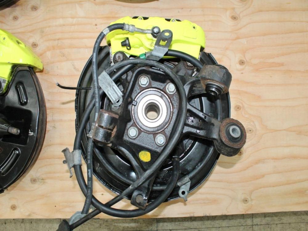 18-21 Subaru WRX STi OEM Brembo Brakes Front & Rear Sprindles Set: Image 10
