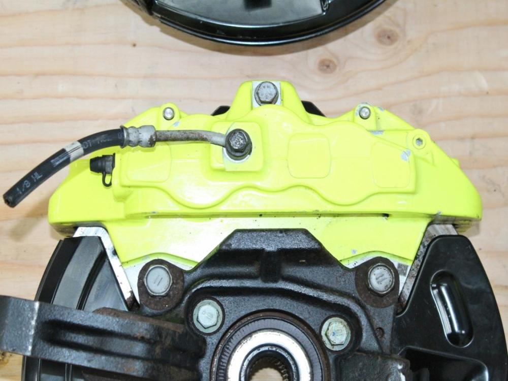 18-21 Subaru WRX STi OEM Brembo Brakes Front & Rear Sprindles Set: Image 12