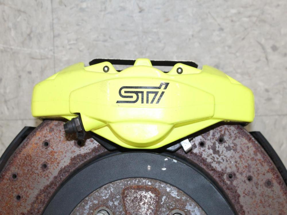 2018-2021 Subaru WRX STi OEM Brembo Brakes Front & Rear Sprindles Set: Image 18