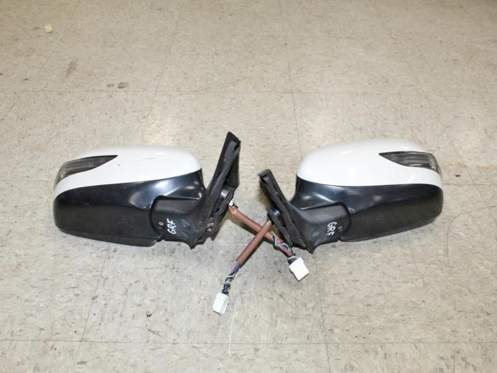 JDM 08-14 SUBARU IMPREZA WRX STI OEM POWER FOLDING MIRRORS GRB LH RH: Image 2