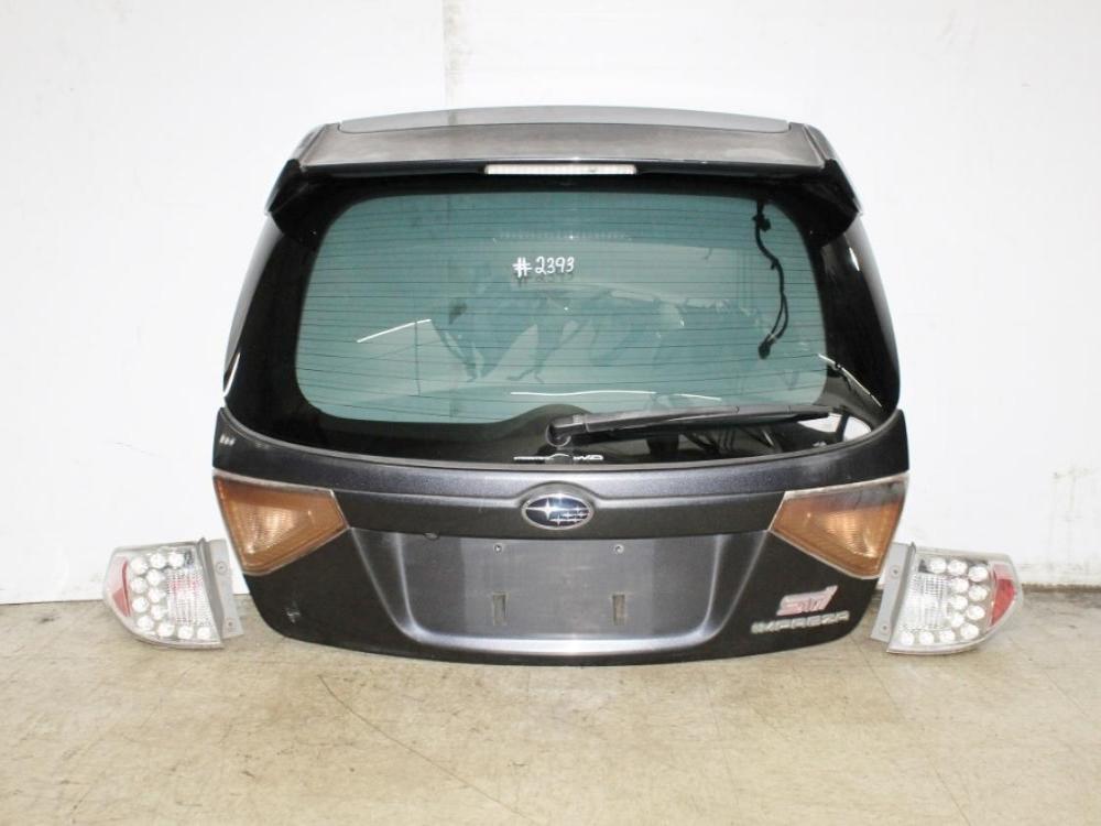 2008-2014 JDM SUBARU IMPREZA WRX STI OEM REAR HATCH DOOR WING TAIL LIGHTS: Image 1