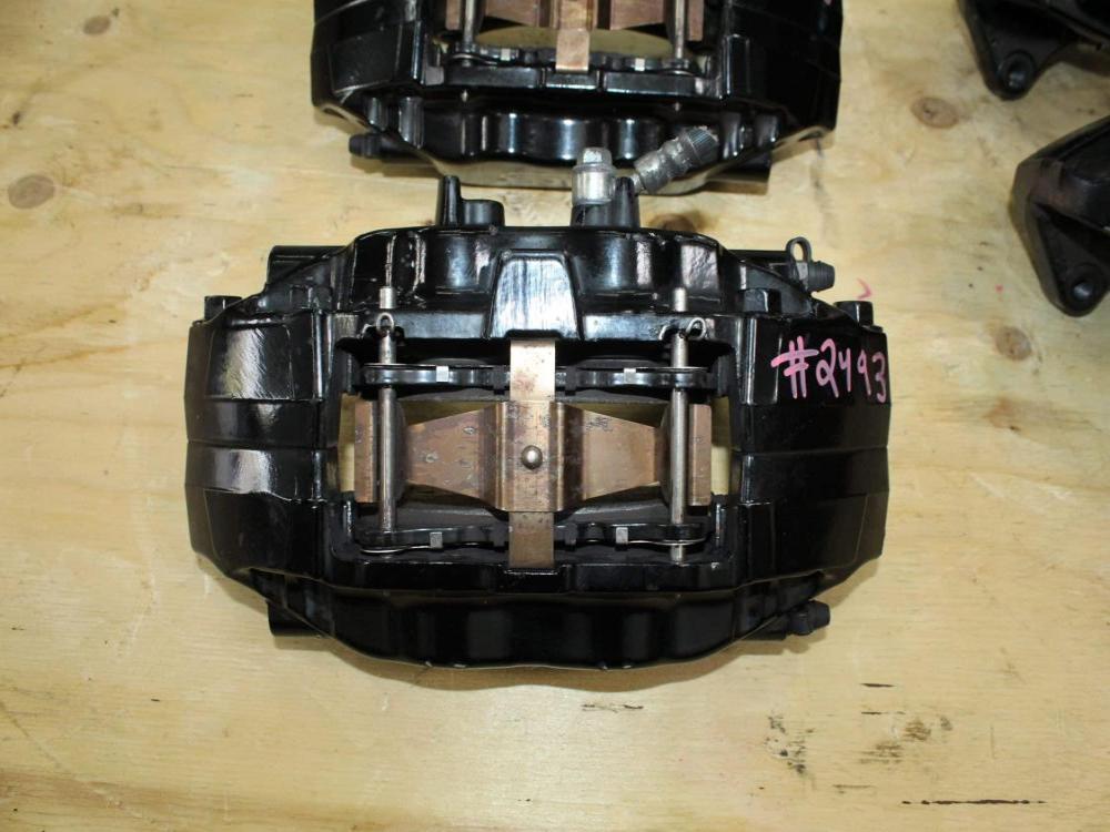 JDM 08-17 SUBARU IMPREZA WRX STI OEM USED BREMBO FRONT & REAR CALIPERS: Image 6