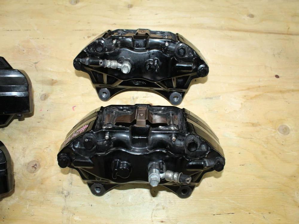 JDM 08-17 SUBARU IMPREZA WRX STI OEM USED BREMBO FRONT & REAR CALIPERS: Image 14