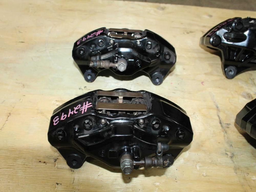 JDM 08-17 SUBARU IMPREZA WRX STI OEM USED BREMBO FRONT & REAR CALIPERS: Image 11