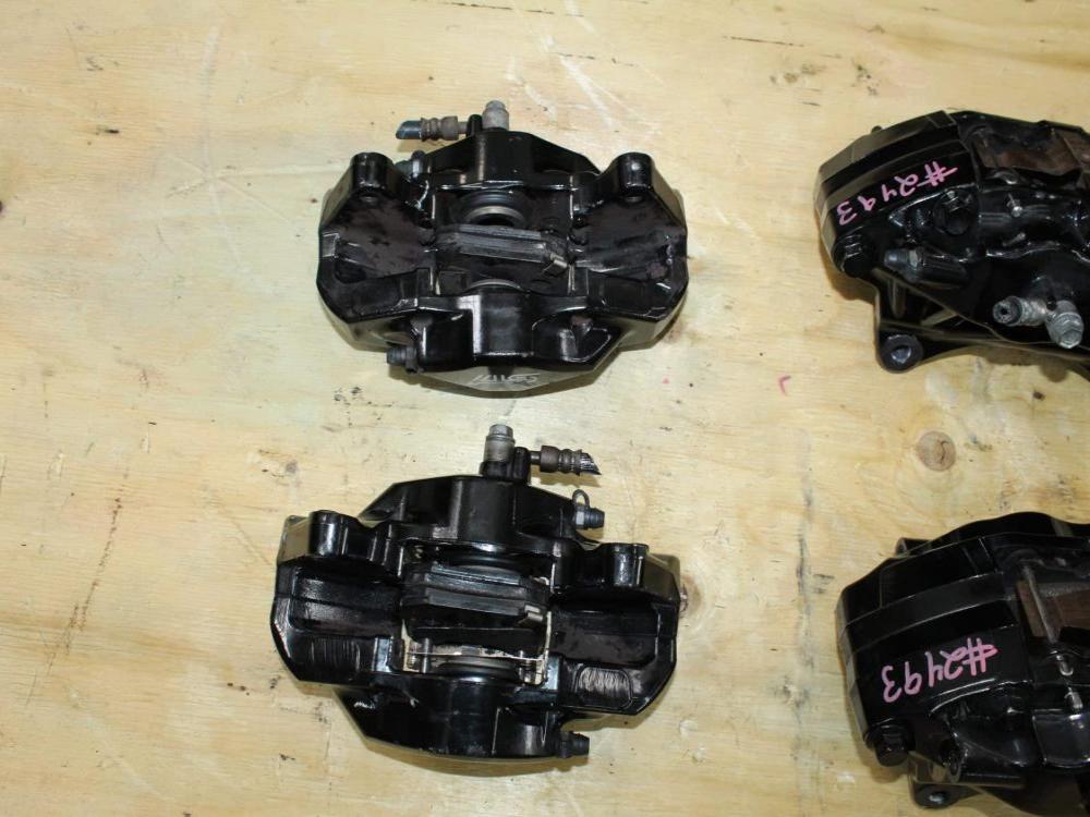 JDM 08-17 SUBARU IMPREZA WRX STI OEM USED BREMBO FRONT & REAR CALIPERS: Image 8