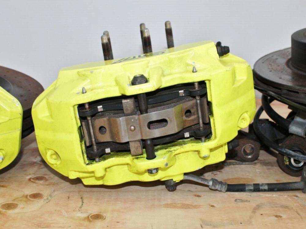 18-19-20-21 SUBARU WRX STI 6PISTON 2PISTON OEM BREMBO BRAKES CALIPERS SPINDLES: Image 18