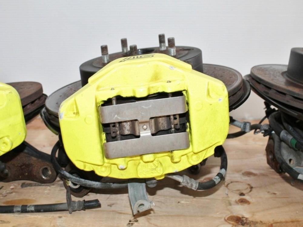 18-19-20-21 SUBARU WRX STI 6PISTON 2PISTON OEM BREMBO BRAKES CALIPERS SPINDLES: Image 10