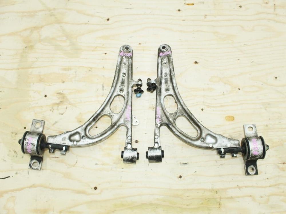 	03-08 JDM SUBARU FORESTER SG9 OEM FRONT ALUMINUM LOWER CONTROL ARMS PAIR WRX STI: Image 5