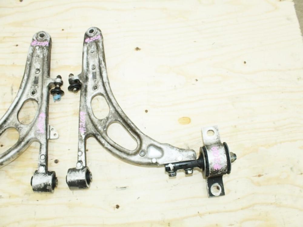 	03-08 JDM SUBARU FORESTER SG9 OEM FRONT ALUMINUM LOWER CONTROL ARMS PAIR WRX STI: Image 1