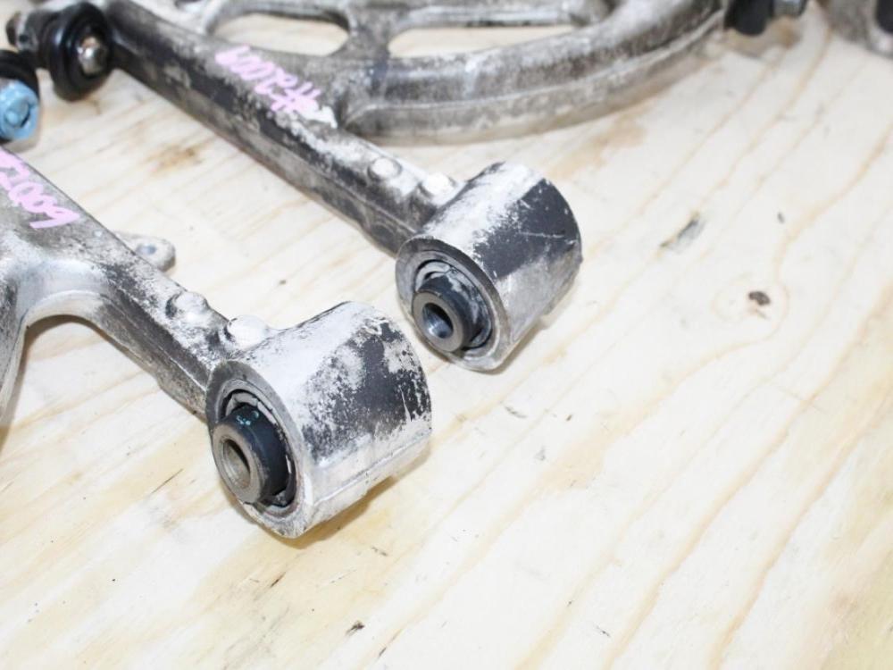 	03-08 JDM SUBARU FORESTER SG9 OEM FRONT ALUMINUM LOWER CONTROL ARMS PAIR WRX STI: Image 4