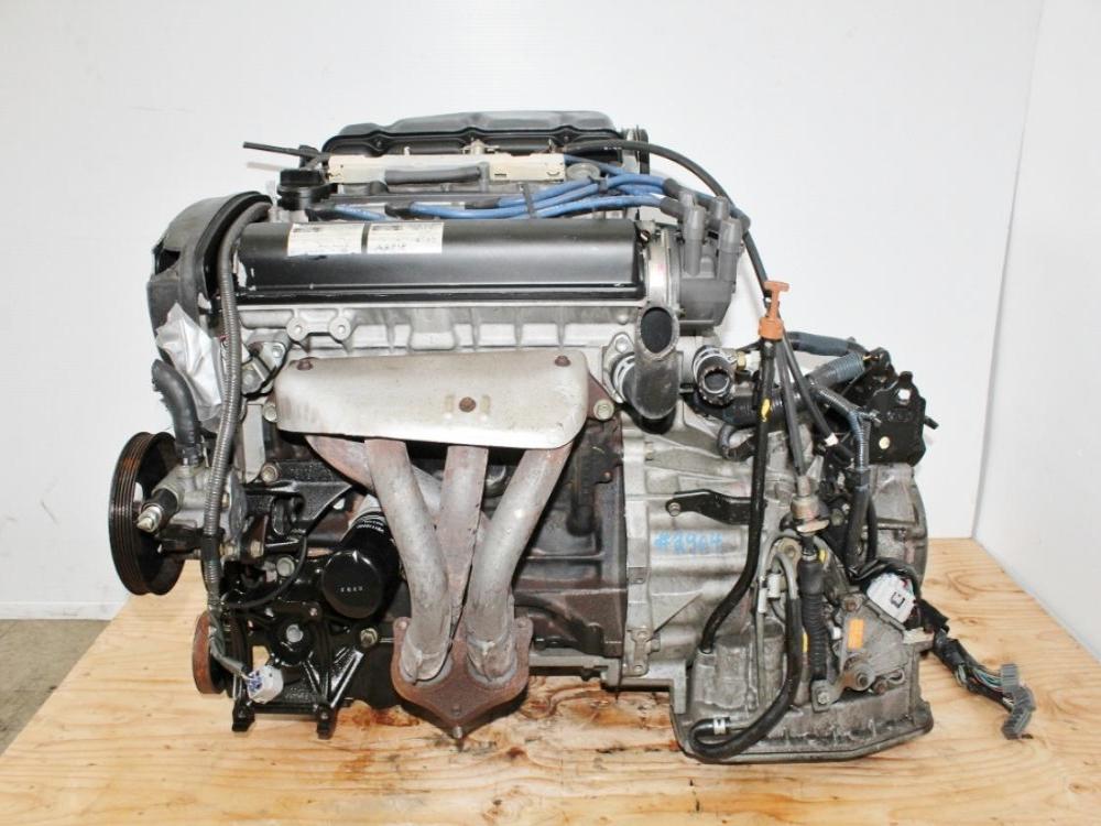 1995-2000 Toyota Corolla Levin Trueno 4A-GE Black Top Engine Automatic Transmission 1.6L 20 Valve : Image 1