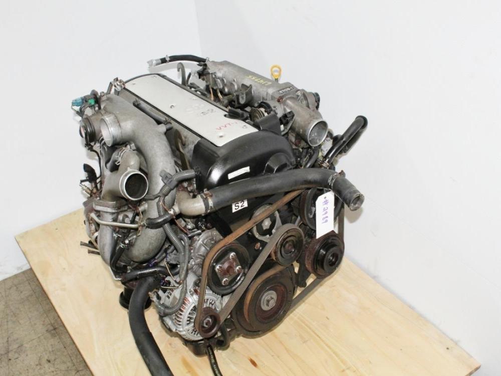 JDM Toyota 1JZ-GTE VVTI Engine 2.5L Turbo Chaser Mark II Front Sump Motor: Image 17
