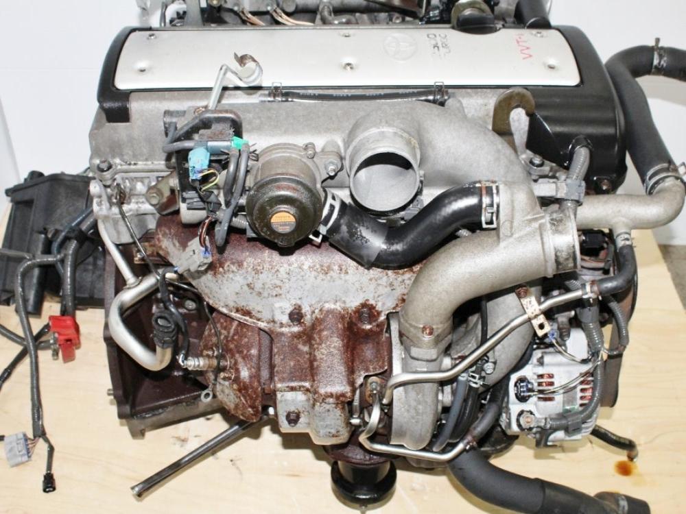 JDM Toyota 1JZ-GTE VVTI Engine 2.5L Turbo Chaser Mark II Front Sump Motor: Image 11