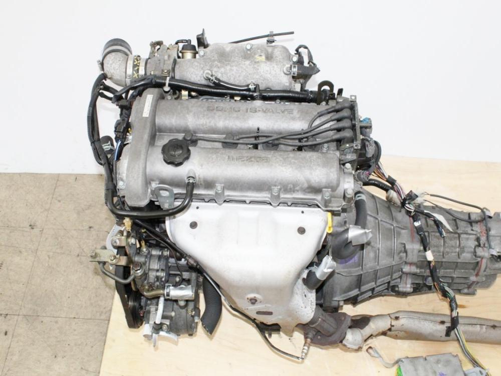 1999 2000 Mazda Miata BP DOHC JDM Engine 6 Speed RWD Transmission 1.8L BP-W4 Motor: Image 1
