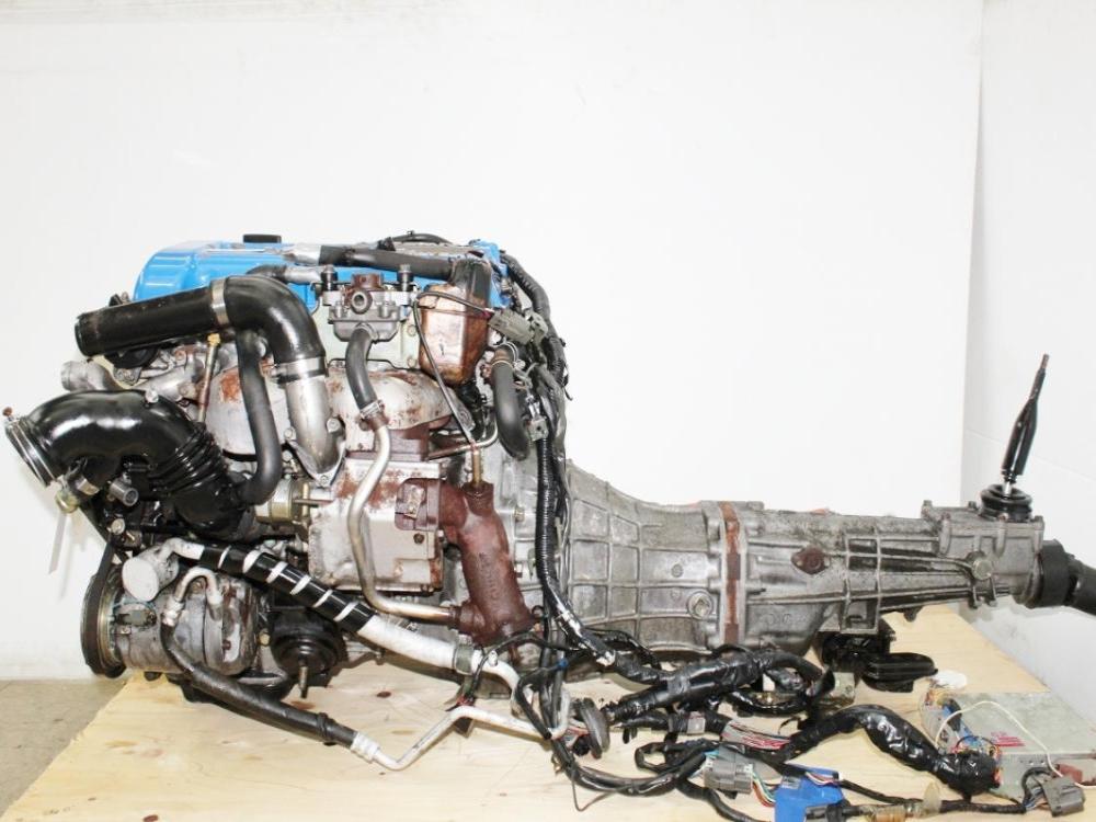 JDM Nissan Silvia S13 SR20DET Red Top Engine 5 Speed RWD Transmission 180SX 240SX Turbo: Image 4
