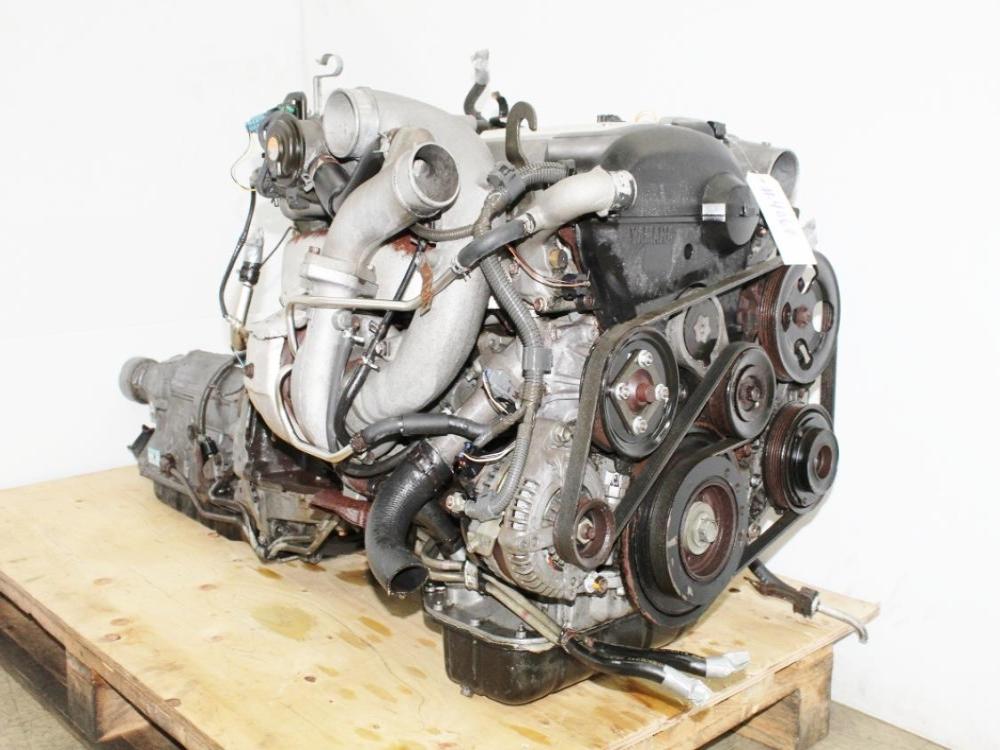 JDM Toyota 1JZ-GTE VVTI Engine 2.5L Turbo Chaser Mark 2 Front Sump Motor: Image 10