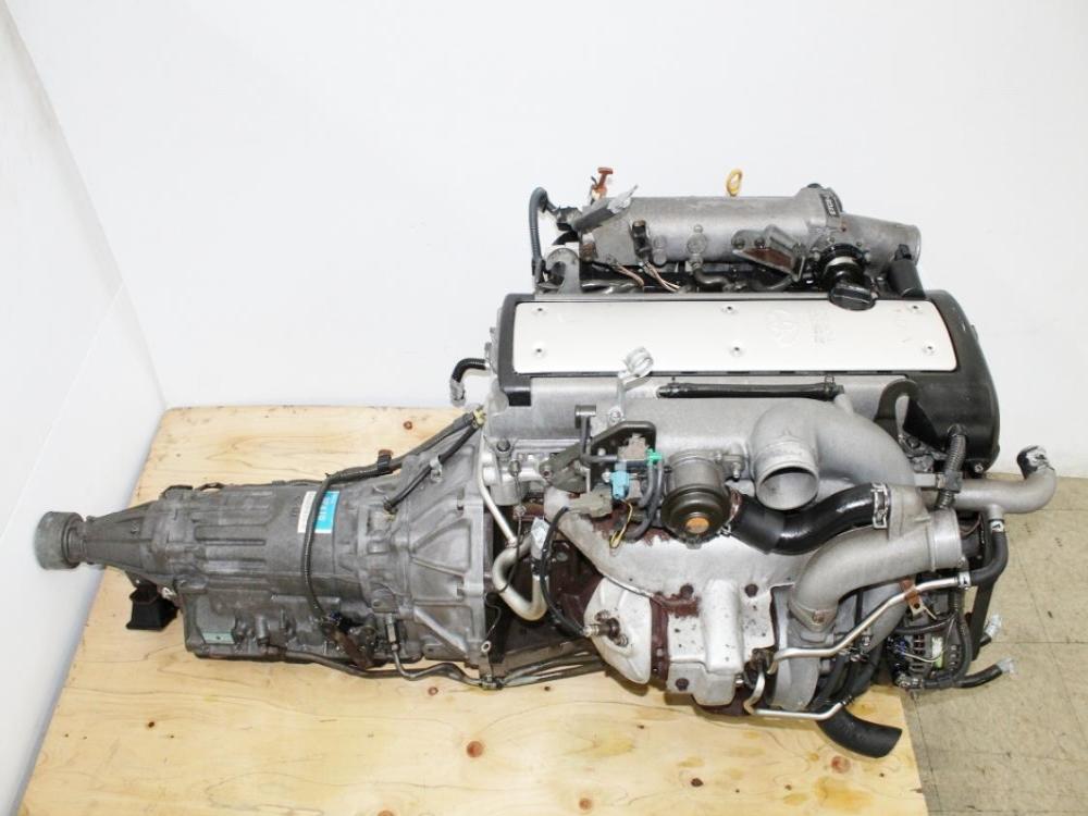 JDM Toyota 1JZ-GTE VVTI Engine 2.5L Turbo Chaser Mark 2 Front Sump Motor: Image 11