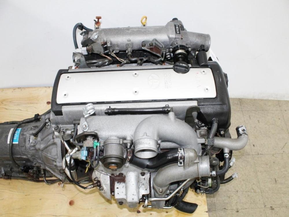 JDM Toyota 1JZ-GTE VVTI Engine 2.5L Turbo Chaser Mark 2 Front Sump Motor: Image 12