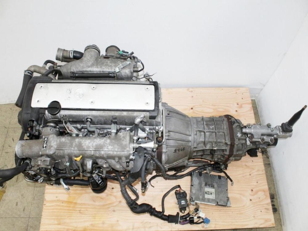 JDM Toyota 1JZ-GTE VVTI Turbo Engine & R154 Transmission Chaser Mark II : Image 1