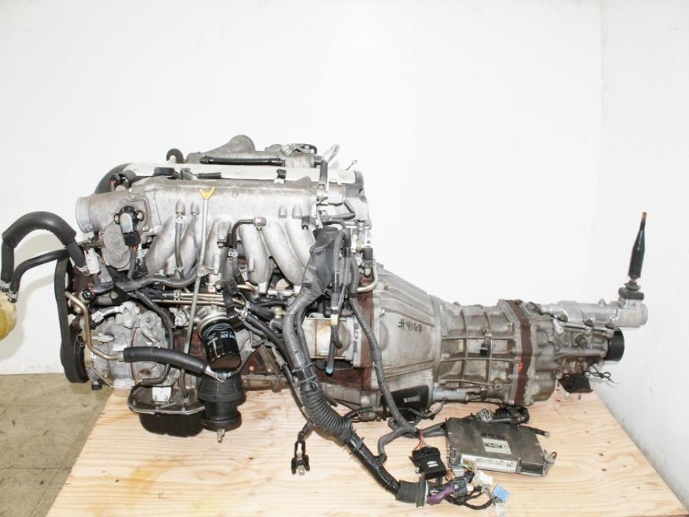 JDM Toyota 1JZ-GTE VVTI Turbo Engine & R154 Transmission Chaser Mark II : Image 2