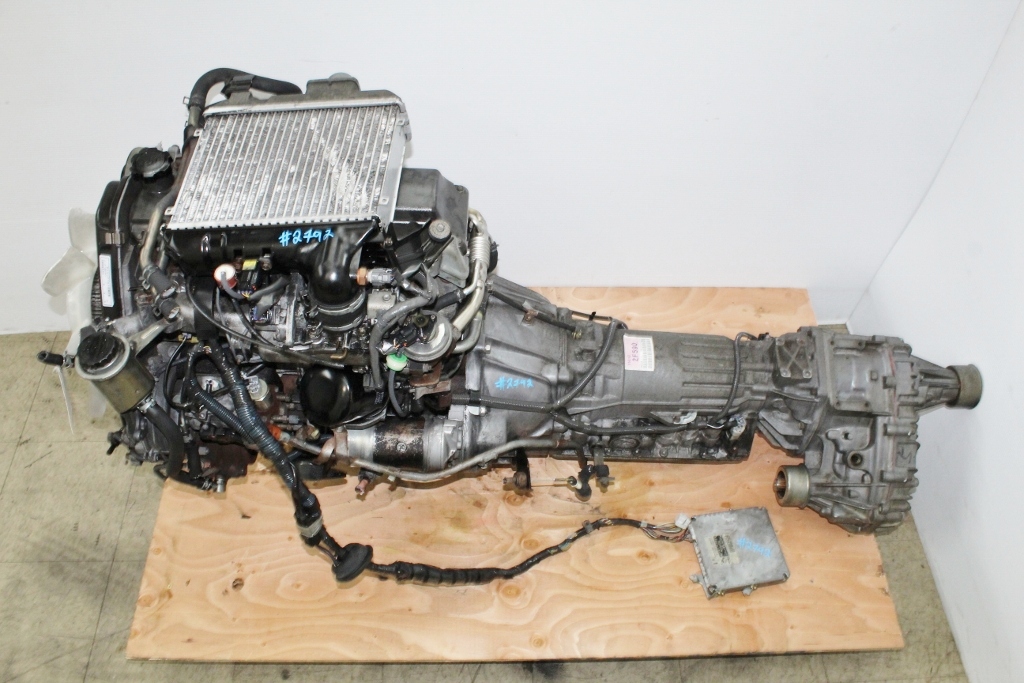 JDM Toyota Hilux Surf 1KZ-TE Turbo Diesel Engine & Automatic 4x4 Transmission 3.0L