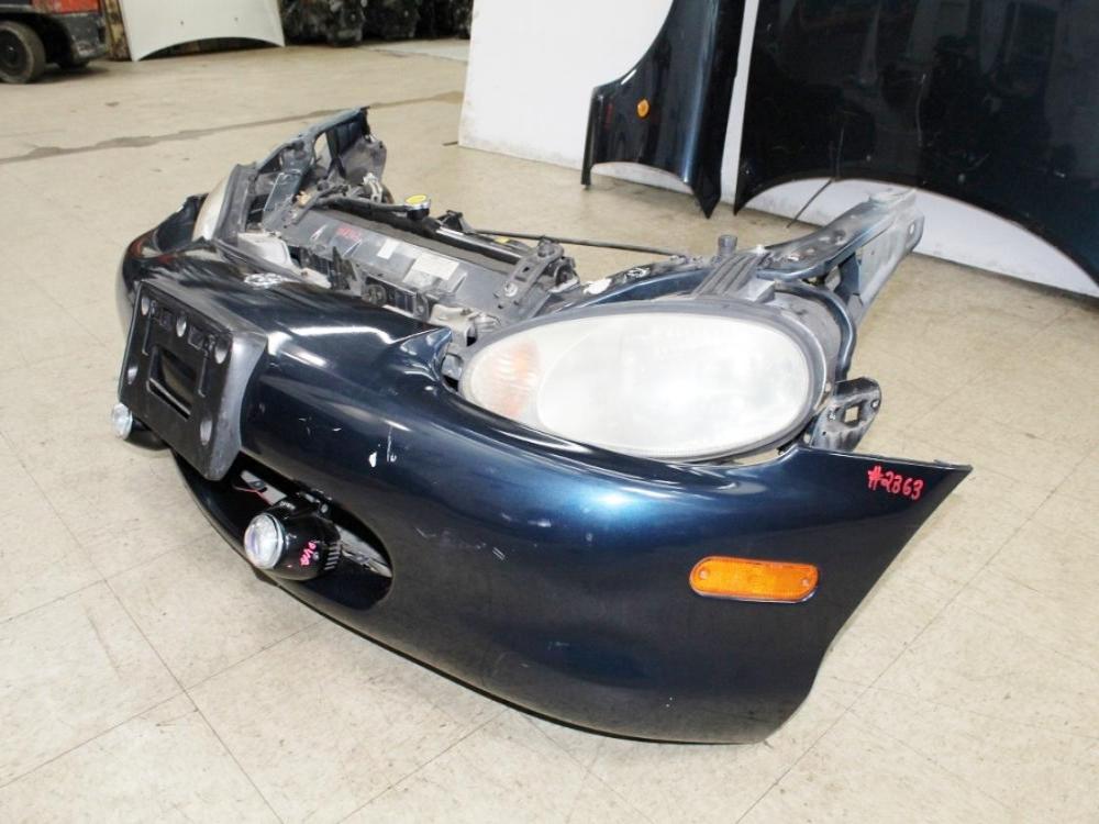 1998 - 2005 Mazda MX-5 Miata NB Complete Front End Bumper Headlights Core Support Fenders Hood: Image 16