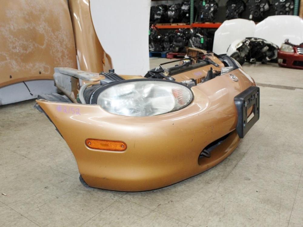 JDM Mazda Miata MX-5 NB Front End Hood Bumper Headlights Fenders Radiator Support: Image 9