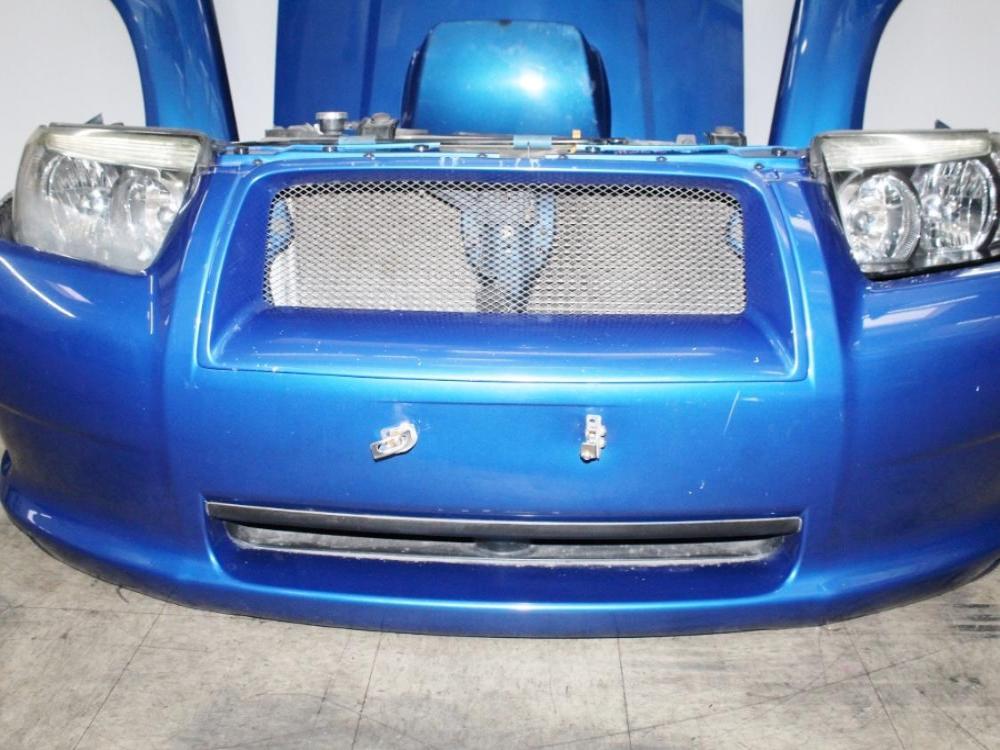 03-08 JDM Subaru Forester SG9 STI Front End Conversion Bumper Headlights Hood Fenders Core Support: Image 21