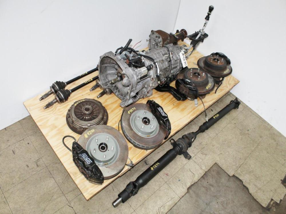 2008-2017 Subaru STI 6 Speed Transmission Complete Swap Kit  Brembo Brakes R180 Differential Axle: Image 6