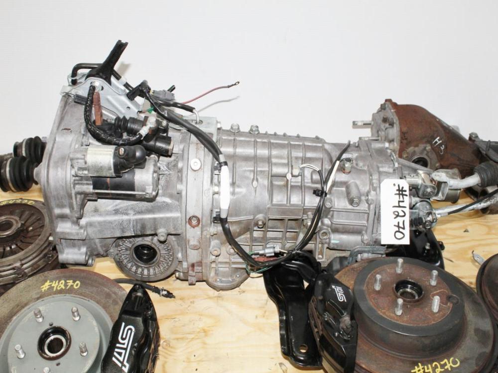 2008-2017 Subaru STI 6 Speed Transmission Complete Swap Kit  Brembo Brakes R180 Differential Axle: Image 7