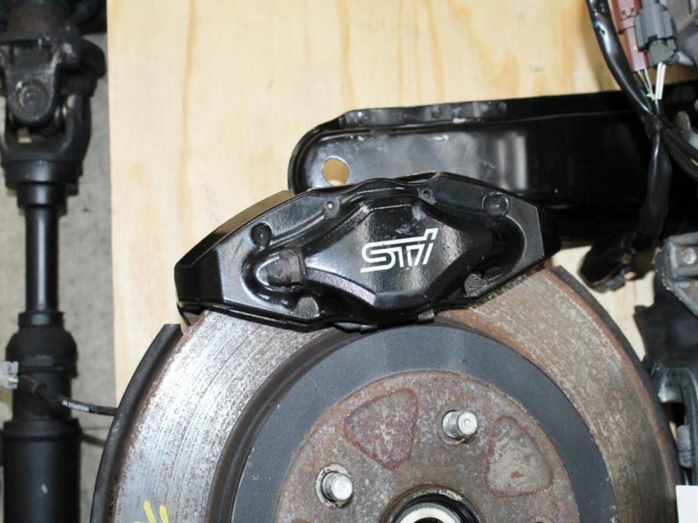 2008-2017 Subaru STI 6 Speed Transmission Complete Swap Kit  Brembo Brakes R180 Differential Axle: Image 16