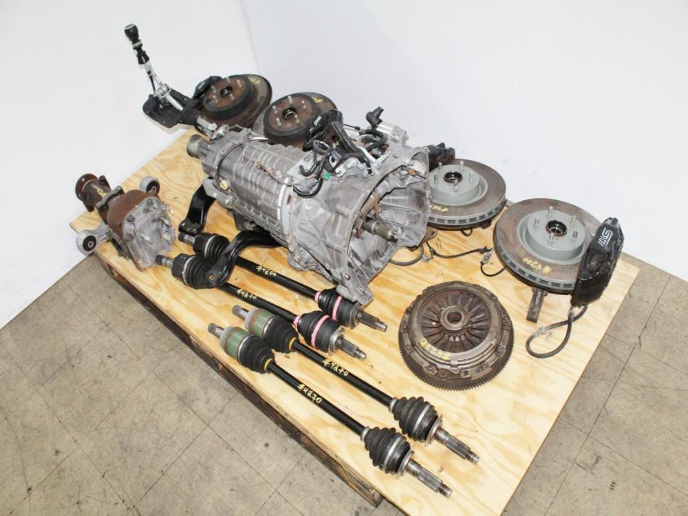2008-2017 Subaru STI 6 Speed Transmission Complete Swap Kit  Brembo Brakes R180 Differential Axle: Image 27