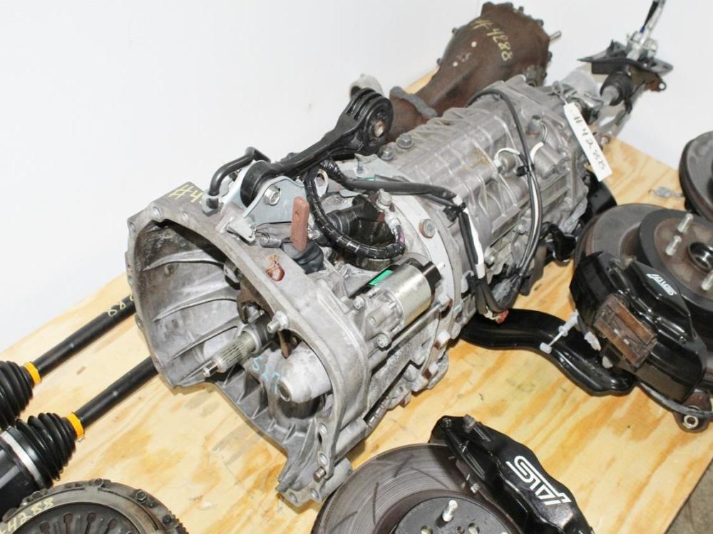 08-17 Subaru WRX STi 6 Speed Manual Transmission Swap Kit w/ Brembo Brakes Spindles Axles R180 Diff: Image 19