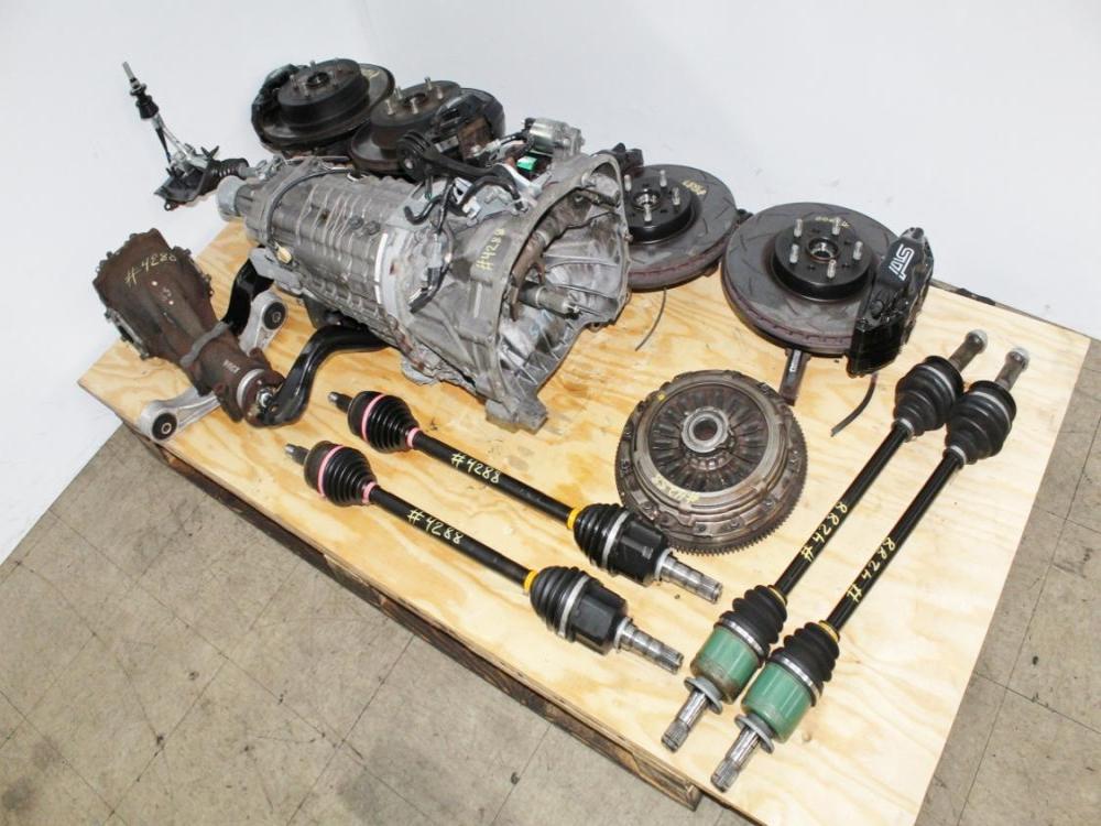 08-17 Subaru WRX STi 6 Speed Manual Transmission Swap Kit w/ Brembo Brakes Spindles Axles R180 Diff: Image 28